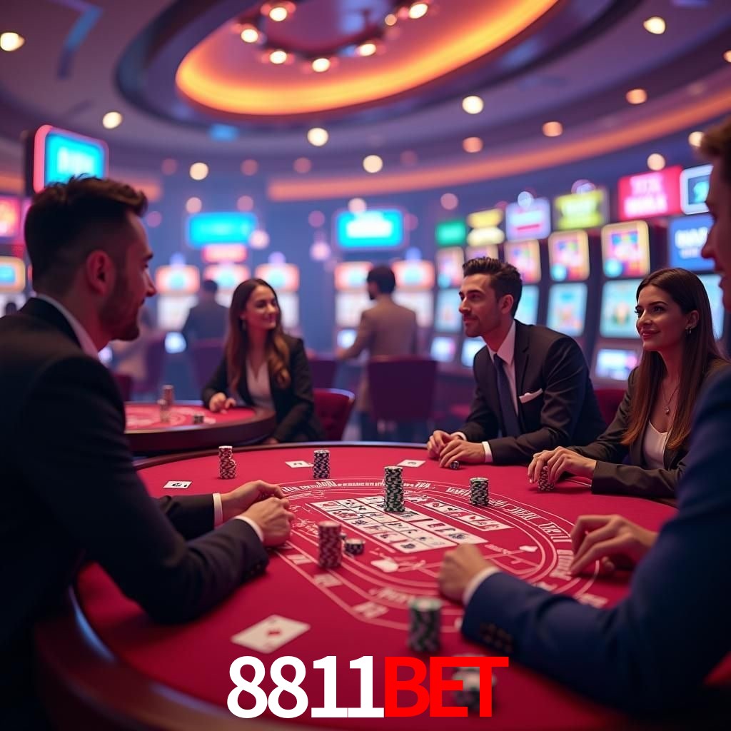 A Experiência Imersiva dos Cassinos Ao Vivo no 8811bet
